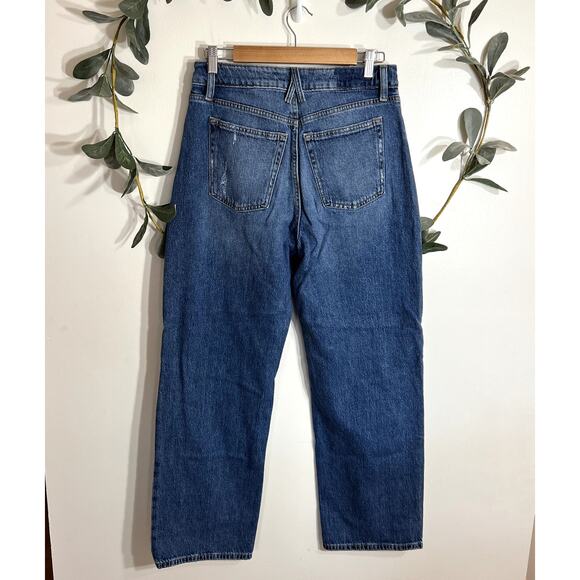 Medium Wash Wide Leg Jeans - Picture 4 of 5